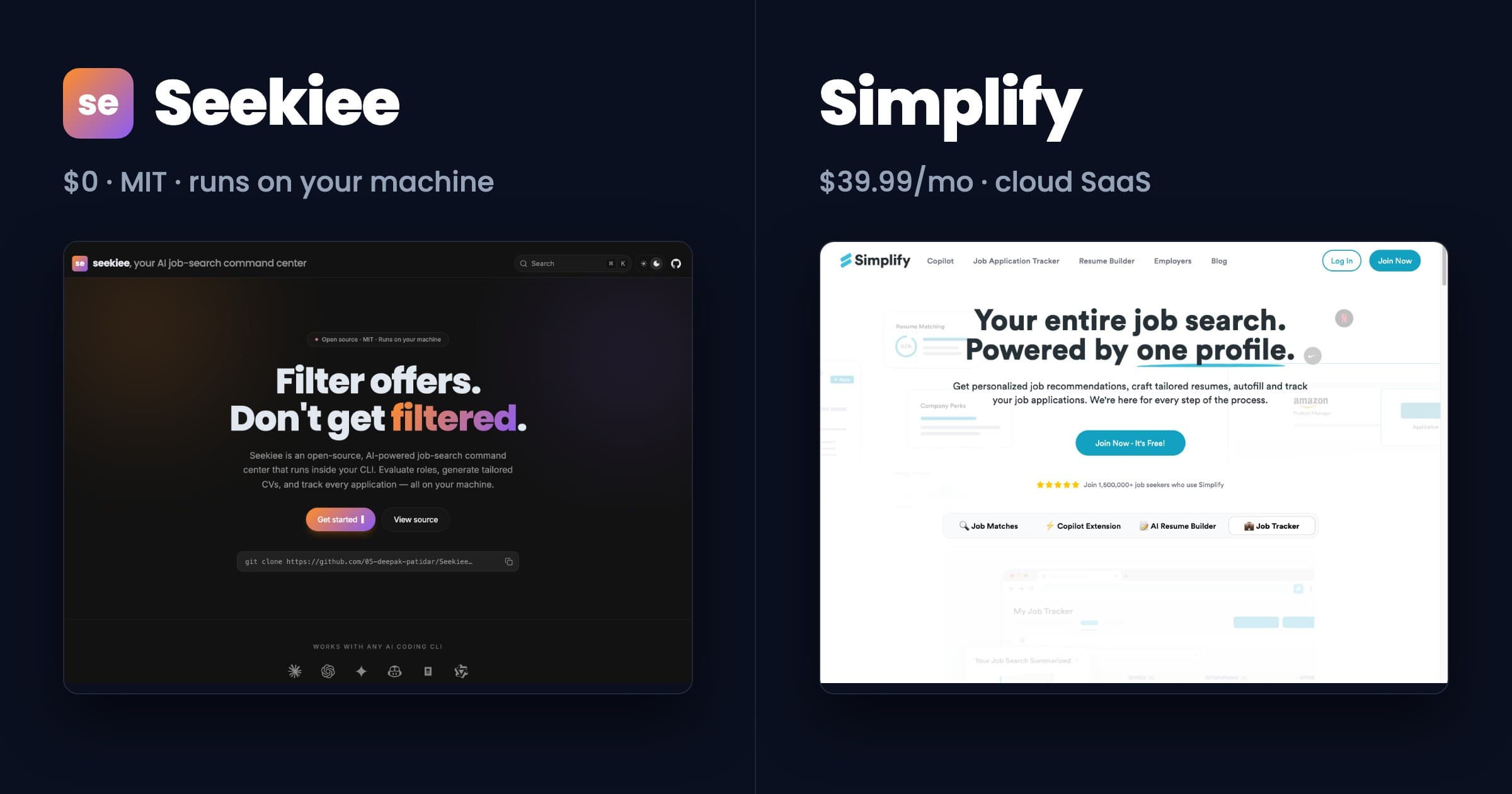 seekiee vs Simplify